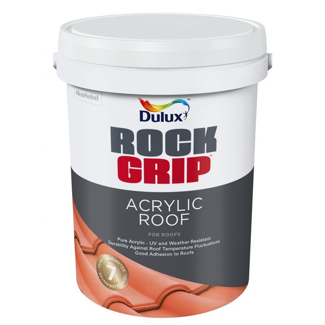 20L ROCKGRIP Acrylic Roof Charcoal